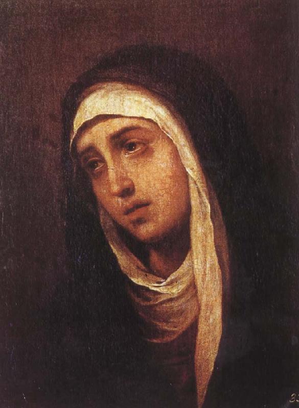 Bartolome Esteban Murillo Our Lady of grief oil painting image